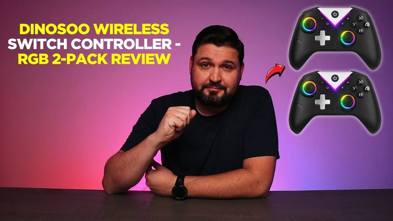 Dinosoo Wireless Switch Controller - RGB 2-PACK Review