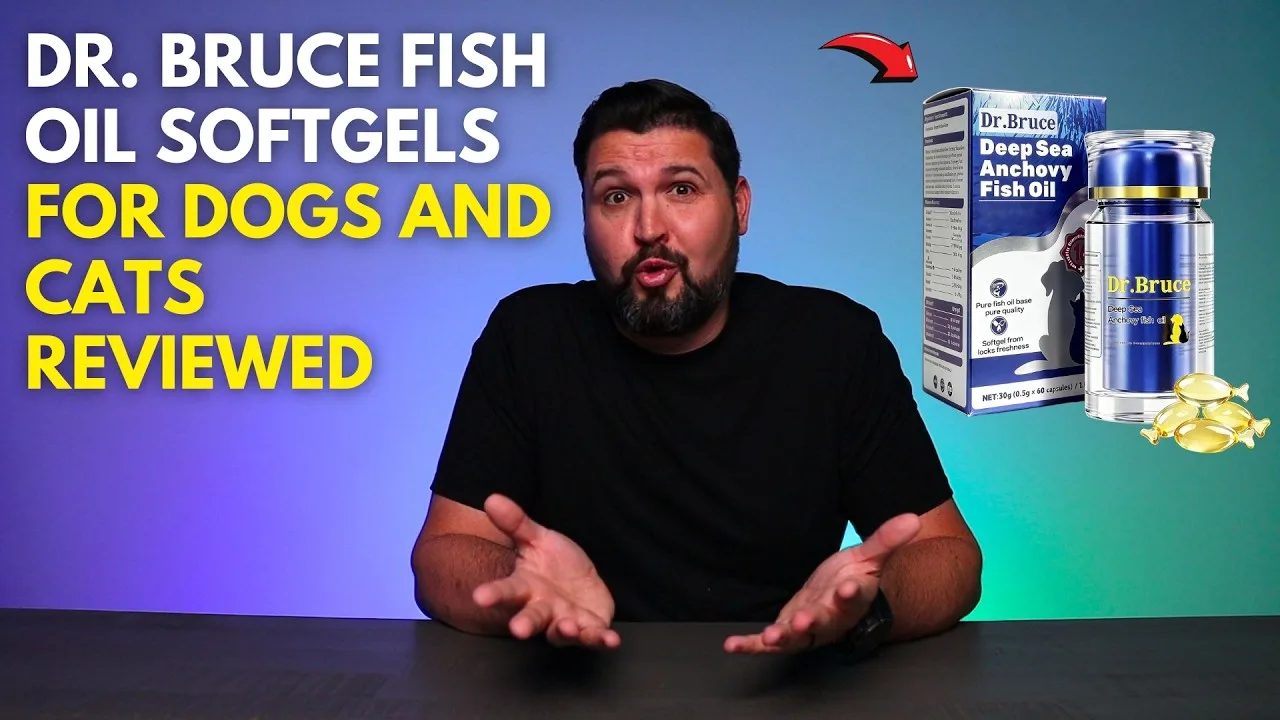 Dr.Bruce Fish Oil Softgels for Dogs and Cats - REVIEWED
