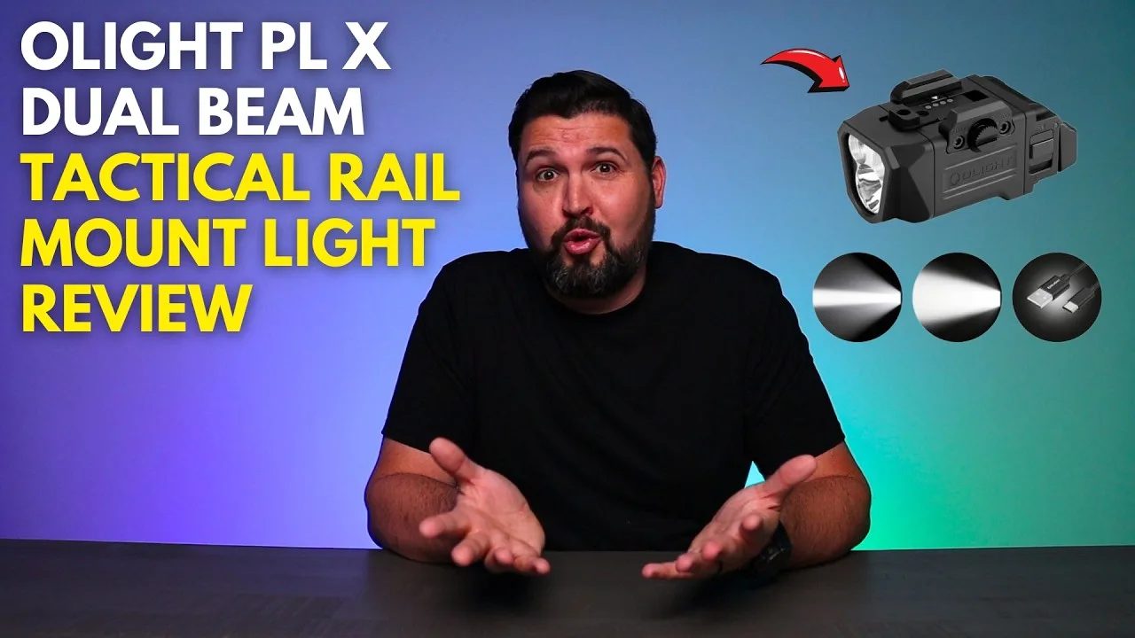 OLIGHT PL X - Dual Beam Tactical Rail Mount Light Review