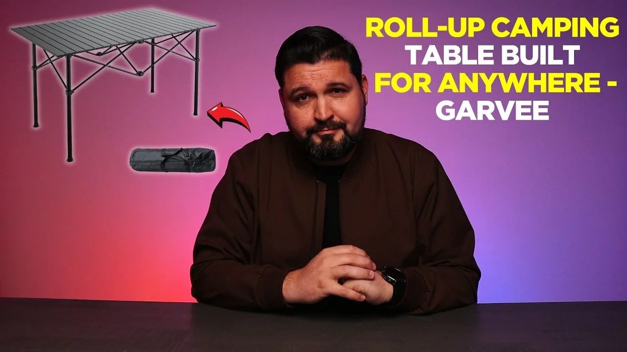 Roll-Up Camping Table Built for Anywhere - Garvee