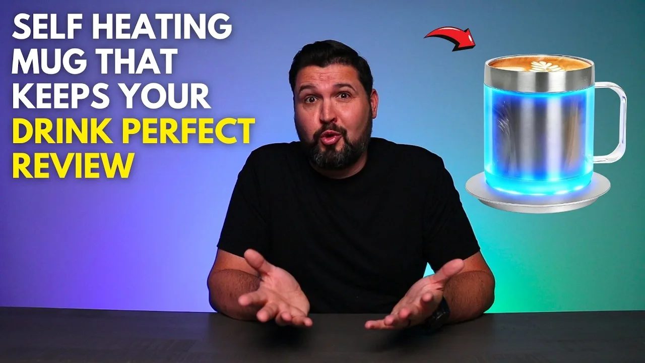 Self Heating Mug That Keeps Your Drink PERFECT - Review