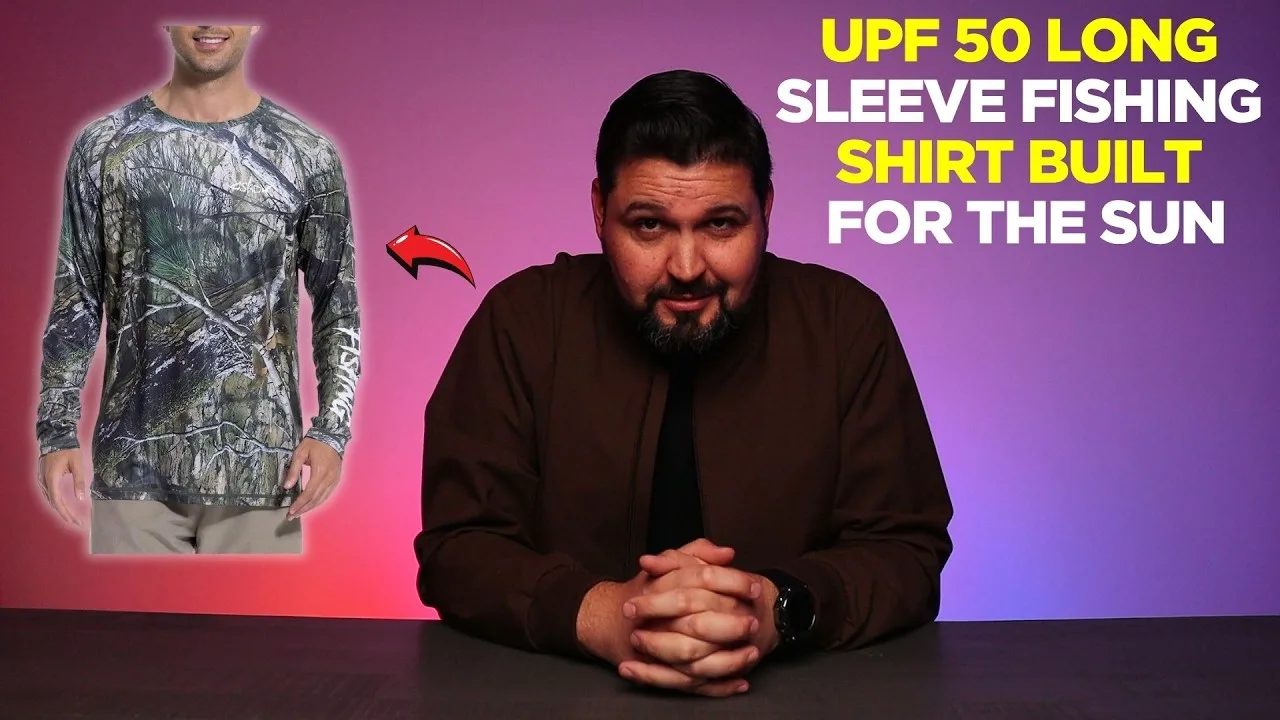 UPF 50 Long Sleeve Fishing Shirt BUILT for the Sun